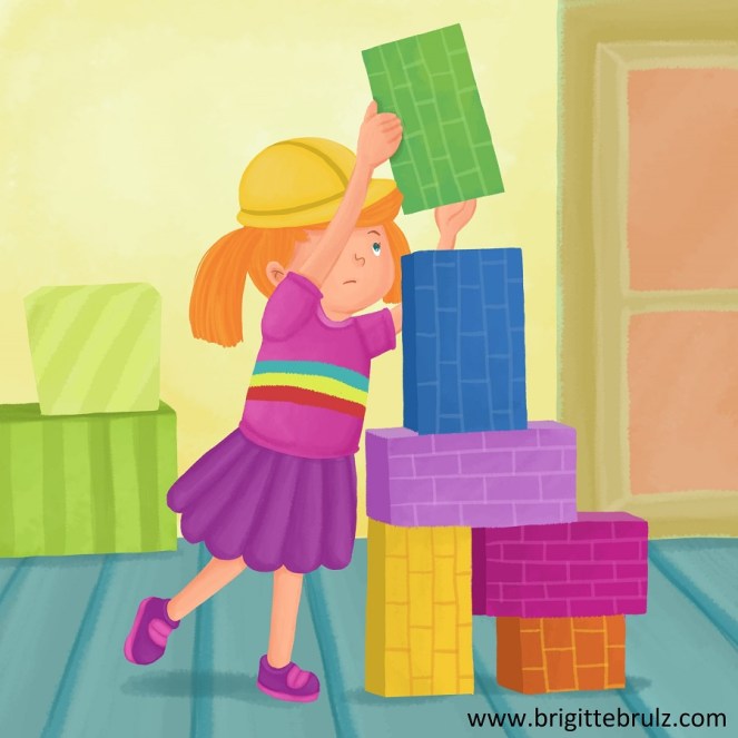 Jobs of a Preschooler- I'm a builder...