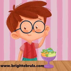 Pickles on ice cream