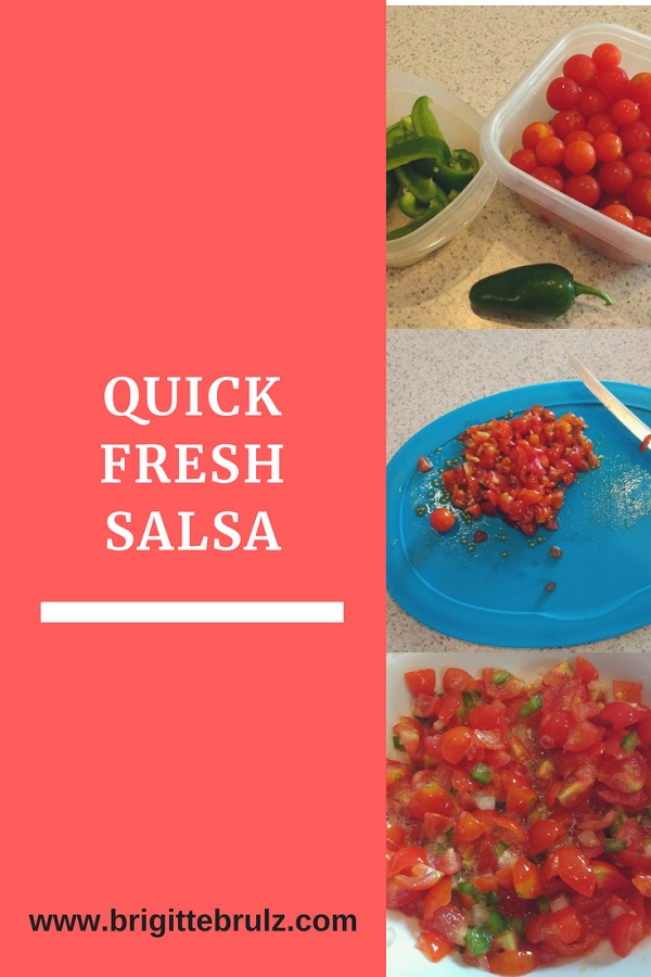 Quick Fresh Homemade Salsa