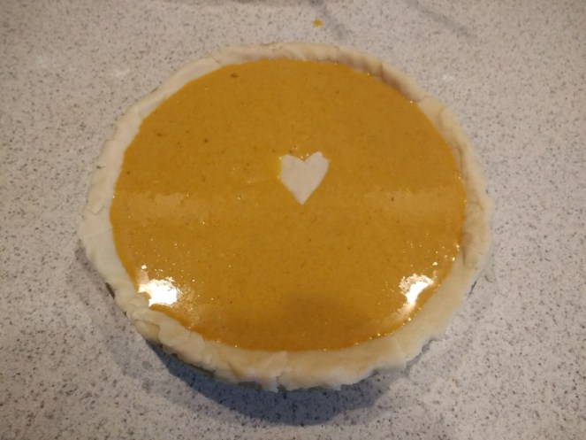 precooked pumpkin pie