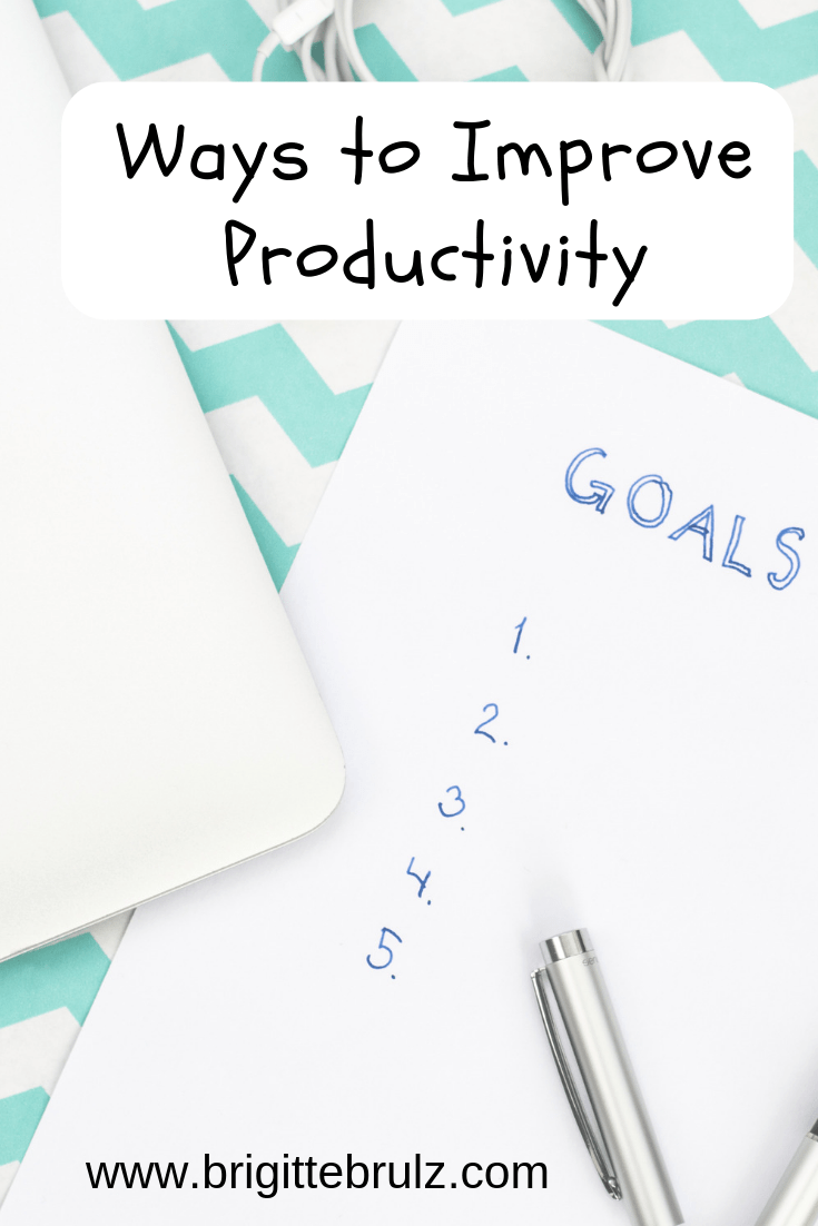 Ways to Improve Productivity