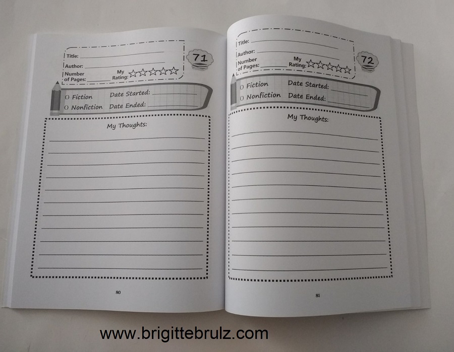 Interior Wide Ruled Journal