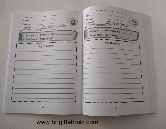 Interior Wide Ruled Journal