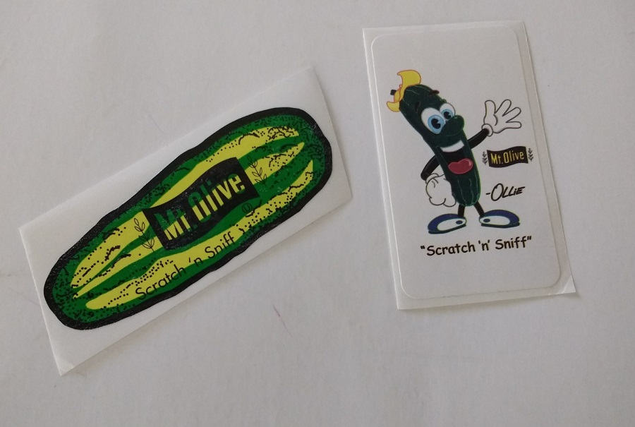 Mount Olive Pickle Company Scratch and Sniff Stickers