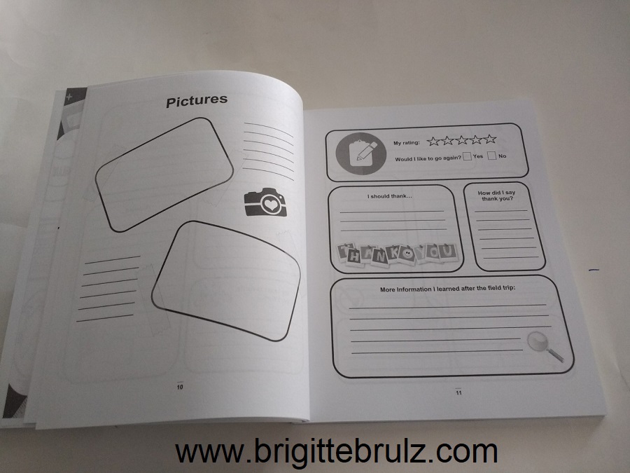 Field Trip Journal pages 3-4