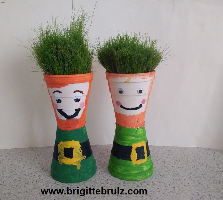 St. Patrick's Day Planted Leprechauns